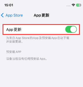 利州苹果15维修中心如何让iPhone15APP自动更新