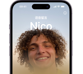 利州苹果15服务站分享iPhone15实时语音留言开启方法 